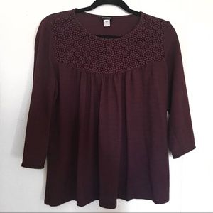 Maroon Top